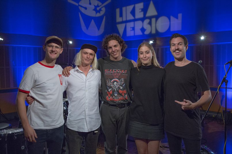 Hockey Dad are joined by Hatchie for Like A Version